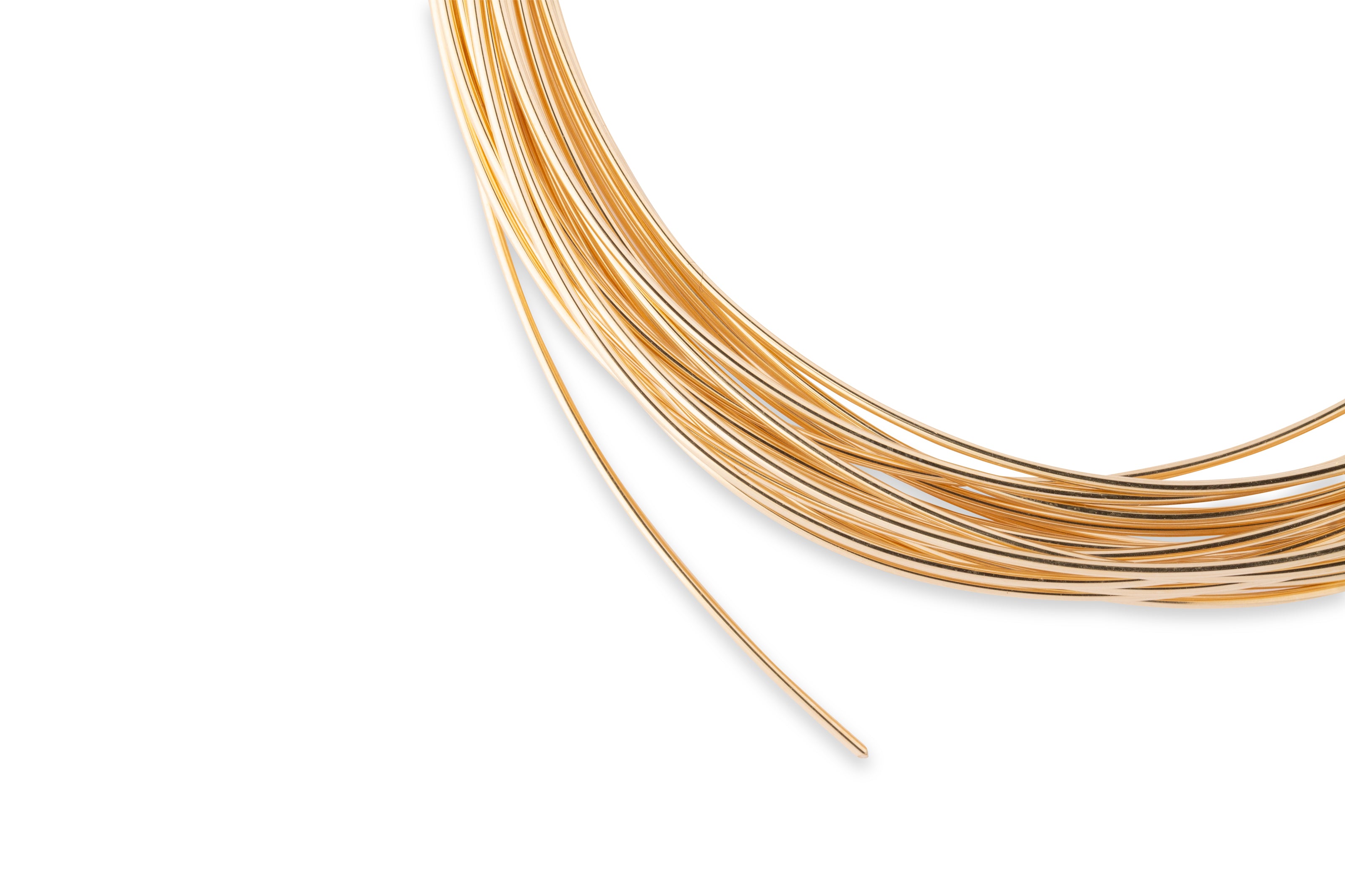 14K Gold Filled Dead Soft Wire - .5oz 26 Gauge 42ft