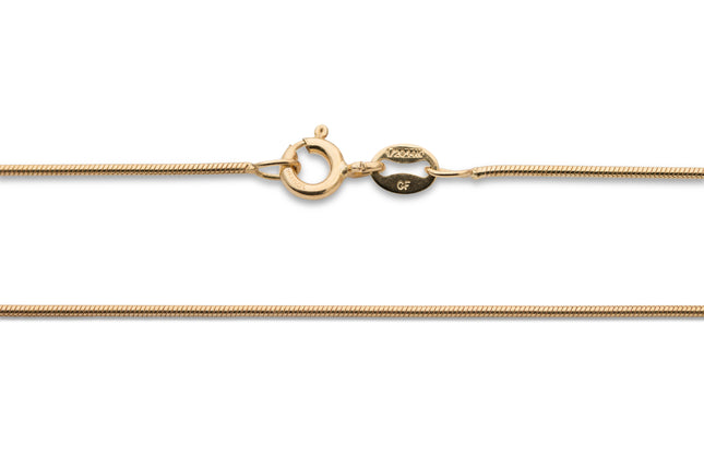 Schlangenkette 1,0mm 14K Gold Filled - albrechtgold