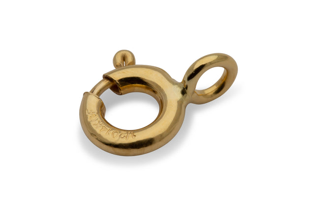 5mm geschlossene Federringe standard 14K Gold Filled - albrechtgold